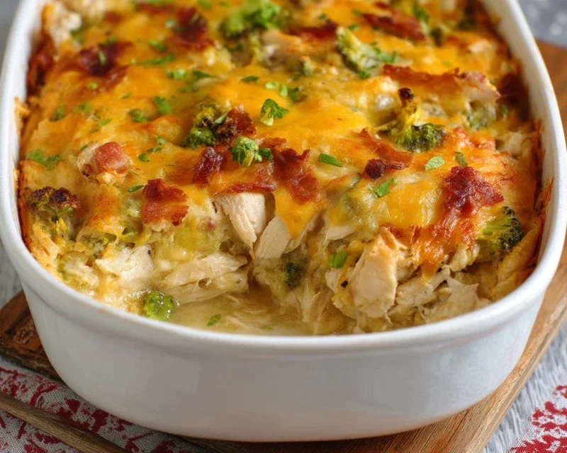 Easy Low Carb Chicken Casserole