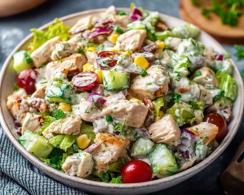 Healthy Ranch Chicken Salad