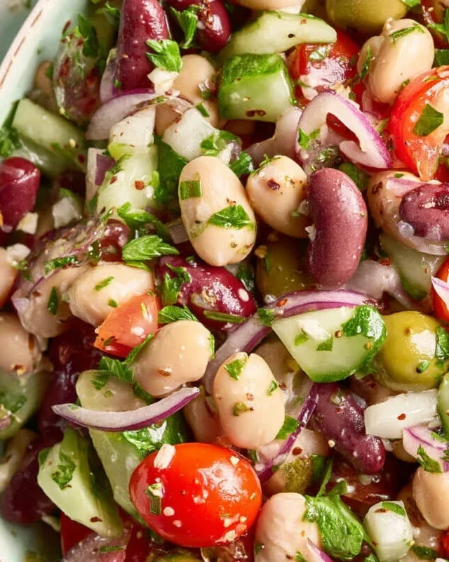 Mediterranean Bean Salad