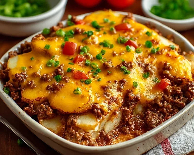 Hobo Casserole Ground Beef