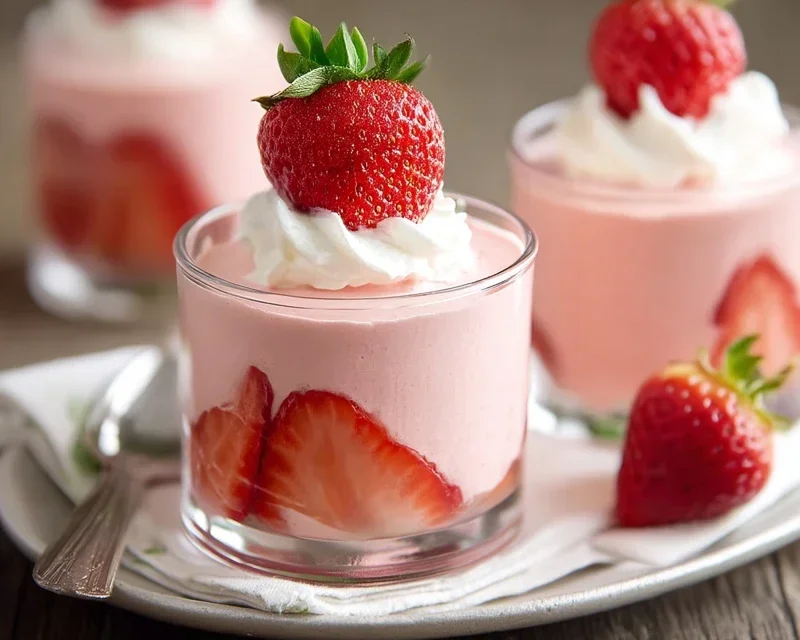 Strawberry Mousse