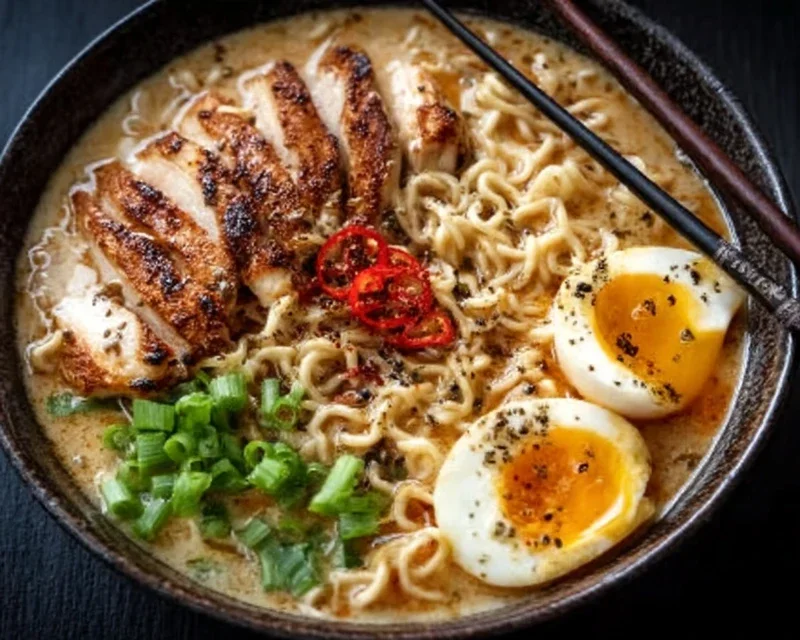 Creamy Garlic Chicken Ramen: An Incredible Ultimate Recipe