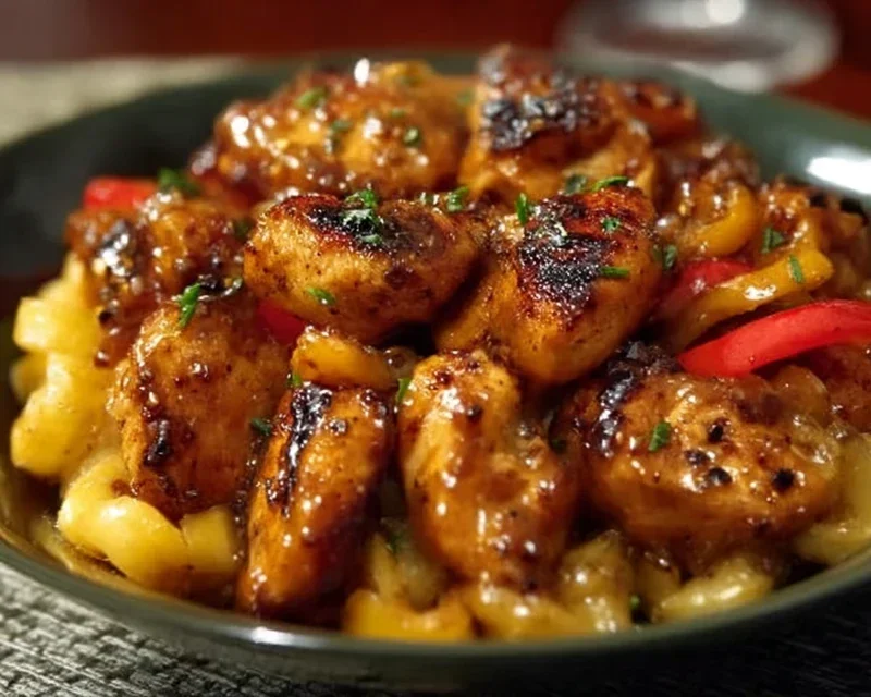 Sweet and Spicy Honey Pepper Chicken