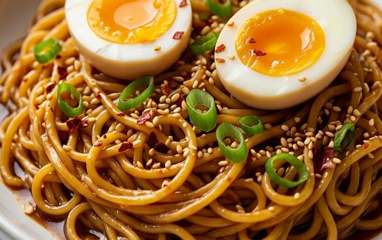 Easy Saucy Ramen Noodles