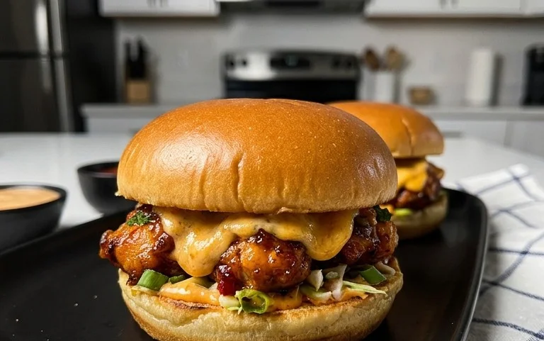 Cheesy Dynamite Chicken Buns