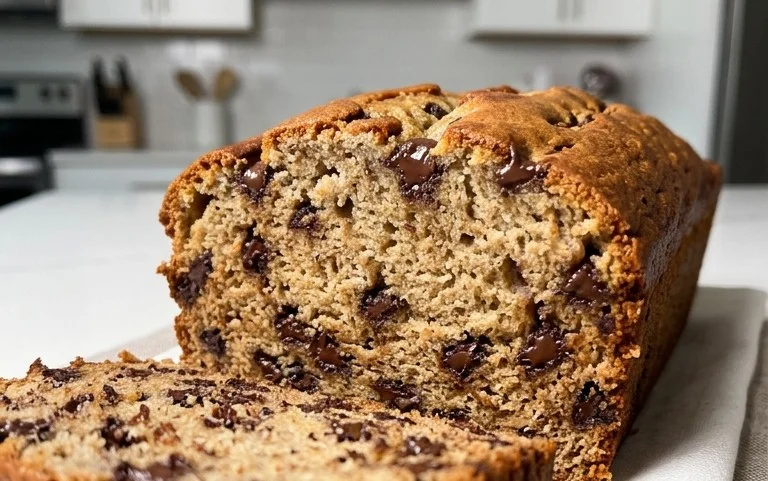 Easy Chocolate Chip Banana Bread