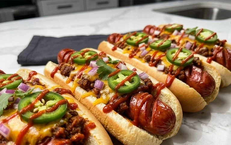 Flavorful Firecracker Hot Dogs