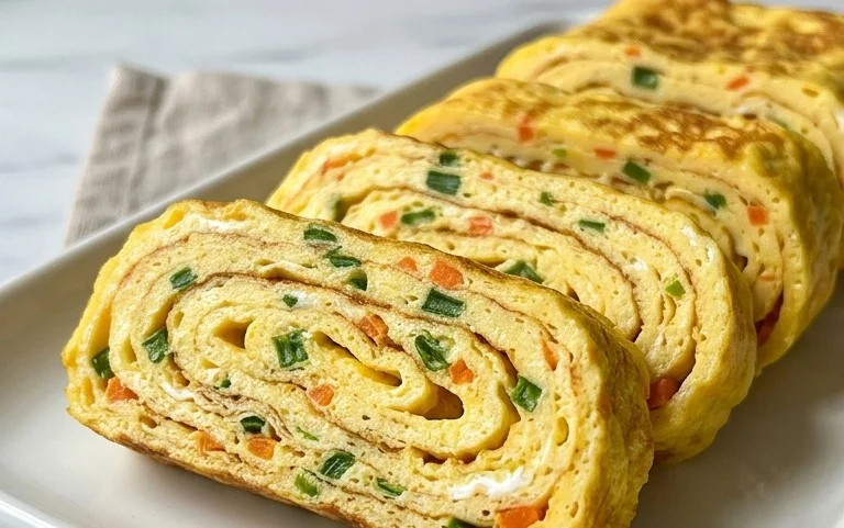 Gyeran Mari (Korean Rolled Omelette)