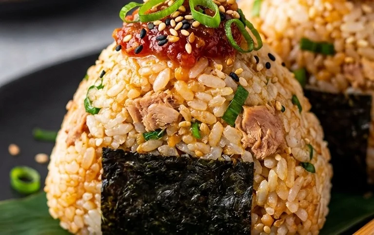 15-min. Easy Japanese Tuna Onigiri