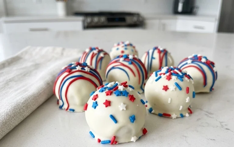 Patriotic Oreo Balls