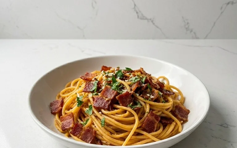 Beef Bacon Pasta