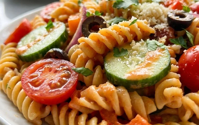 French Dressing Pasta Salad