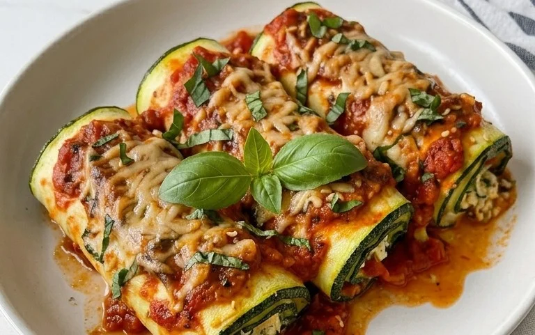 Vegan Zucchini Rollatini