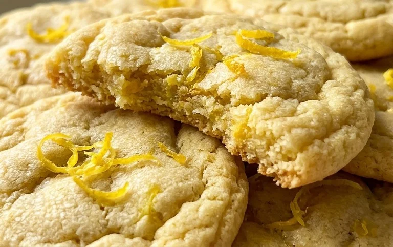 Soft & Chewy Lemon Cookies