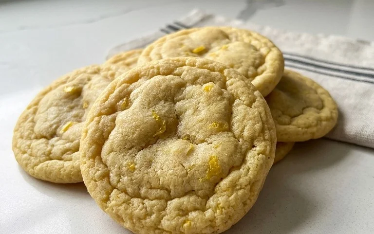 Soft & Chewy Lemon Cookies
