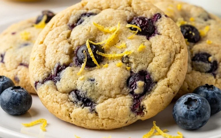 Lemon Blueberry Cookies Recipe