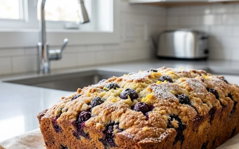 Blueberry and Lemon Loaf