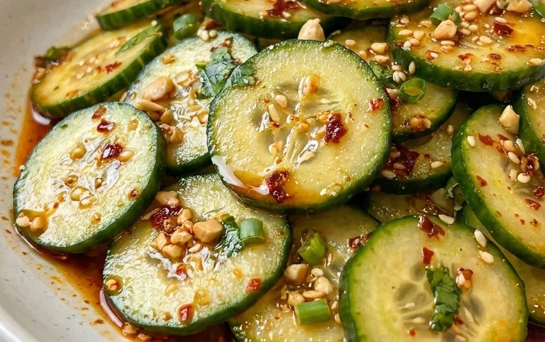 Spicy Asian Cucumber Salad