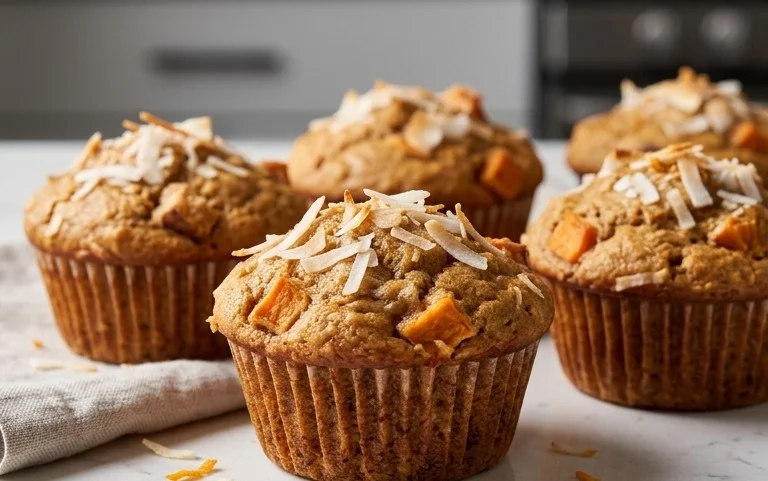 Anti-Inflammatory Coconut and Sweet Potato Muffin Recipe