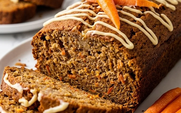 Dairy Free Carrot Cake Banana Bread