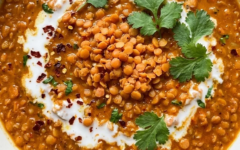 Spicy Red Lentil Curry