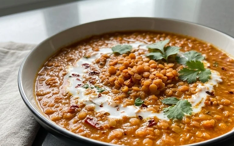 Spicy Red Lentil Curry