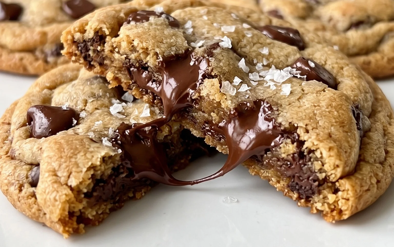 Crispy and Chewy Chocolate Chip Cookies