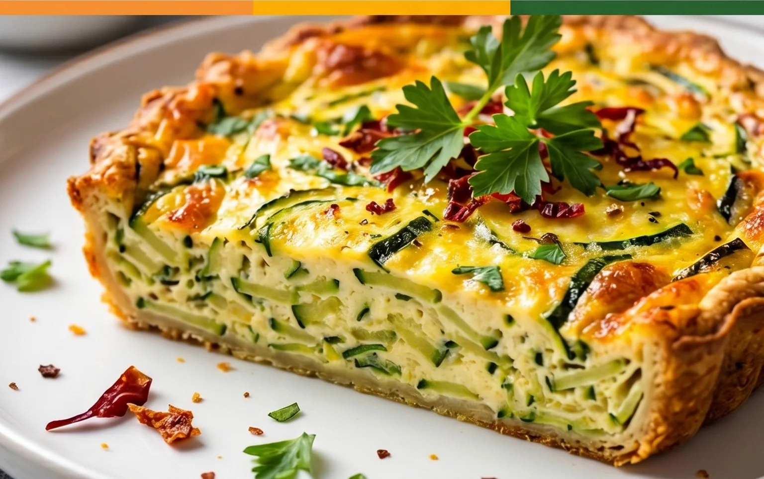 Crustless Zucchini Quiche Recipe
