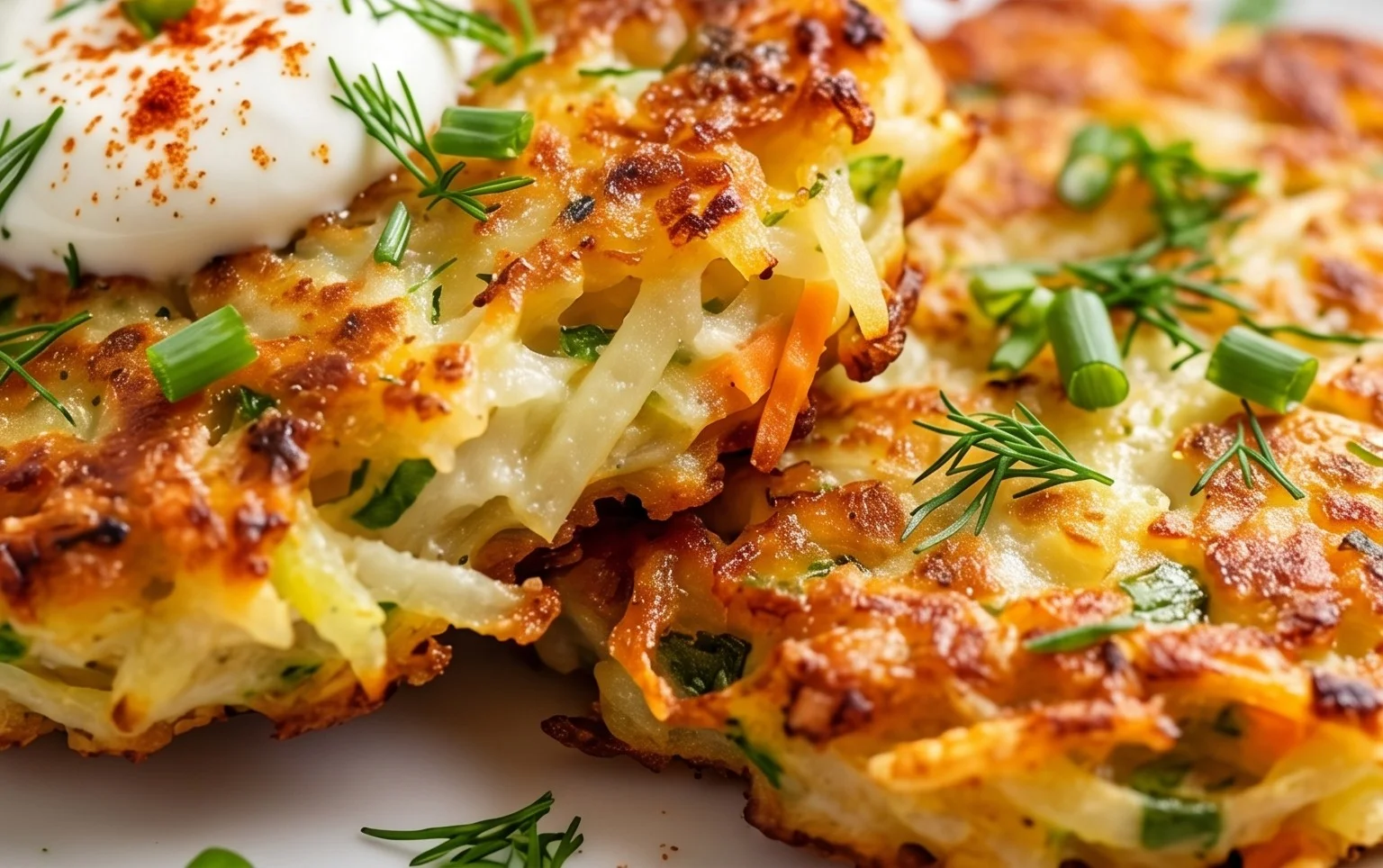 Vegetable Potato Fritters