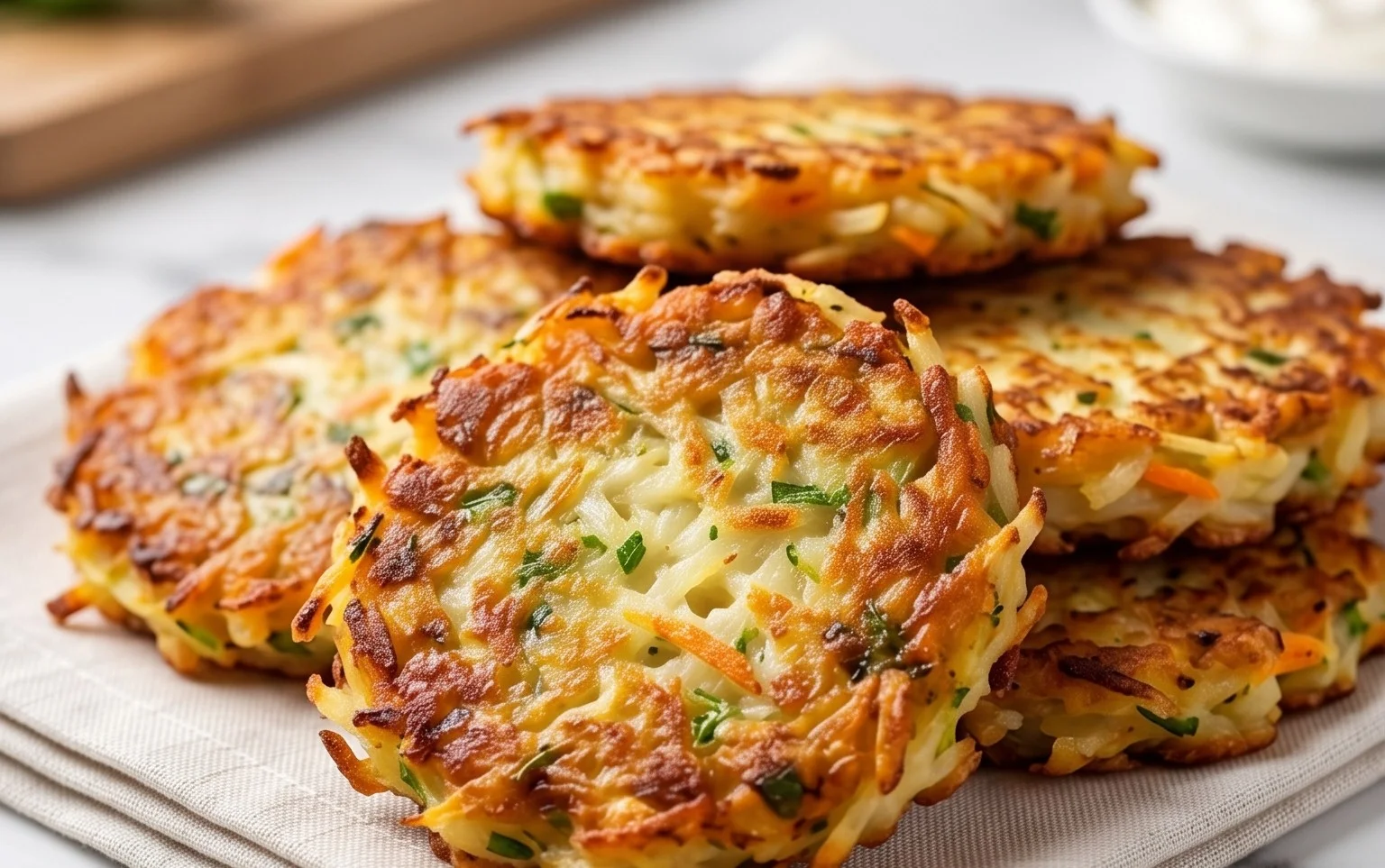 Vegetable Potato Fritters