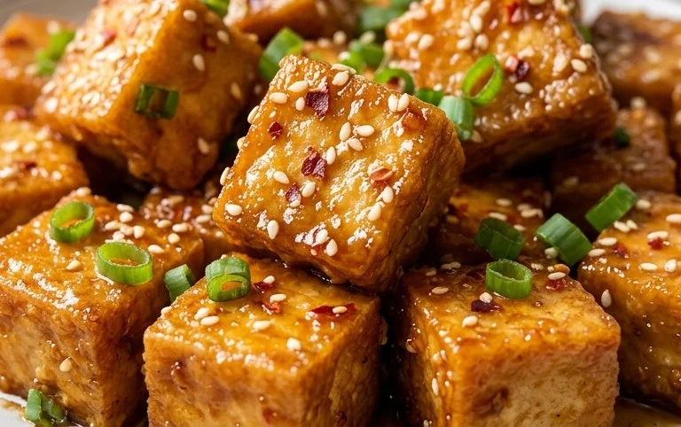 Honey Garlic Tofu