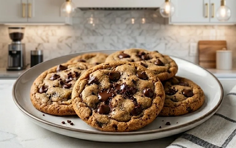Espresso Chocolate Chip Cookies