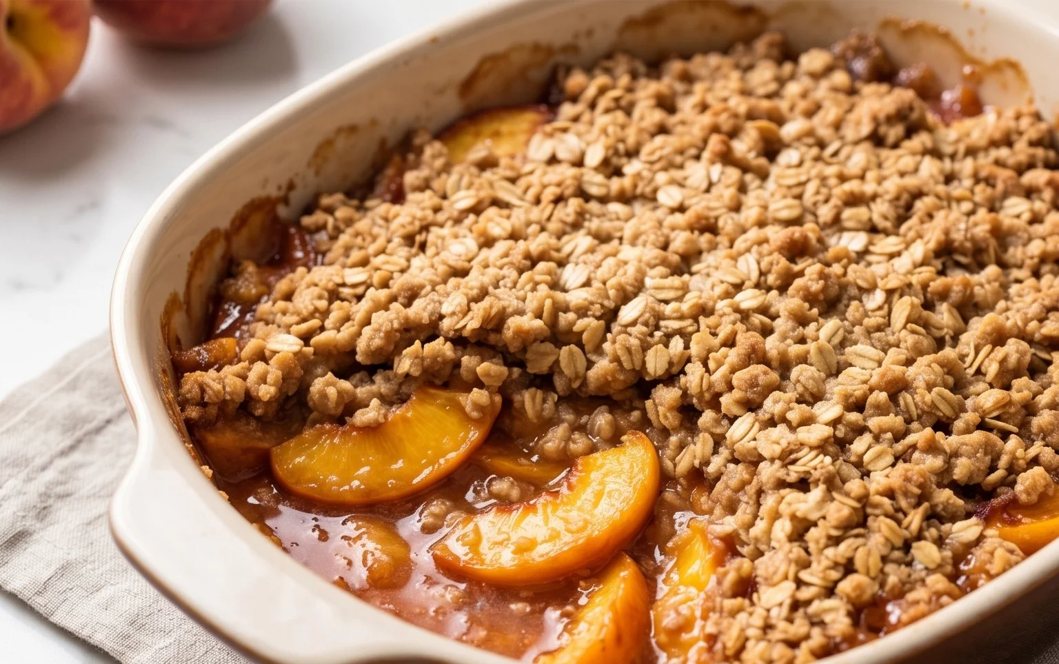 Peach Crisp