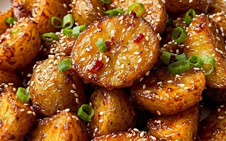Crispy Honey Chilli Potatoes