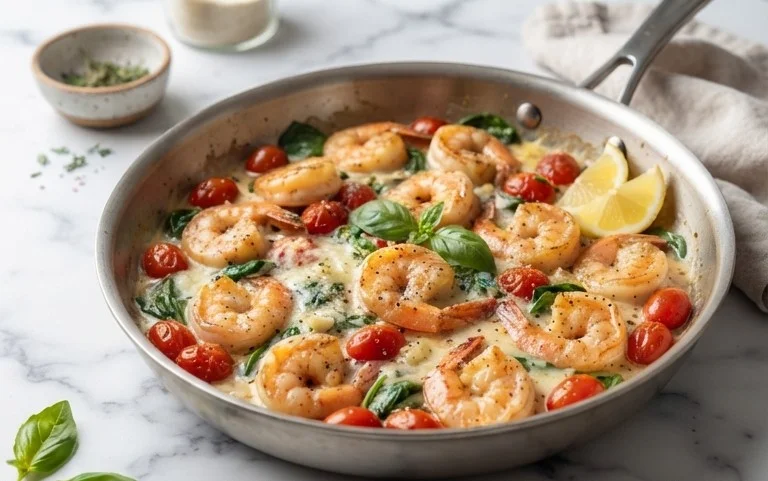 Tuscan Shrimp (One-Pan, 30-Minute Dinner)