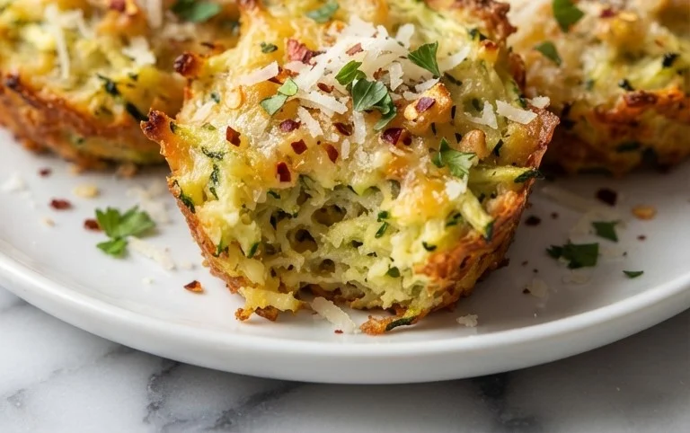 Zucchini Garlic Bites