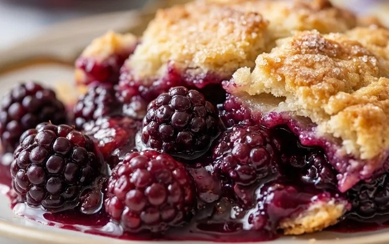 The Pioneer Women's Blackberry Cobbler