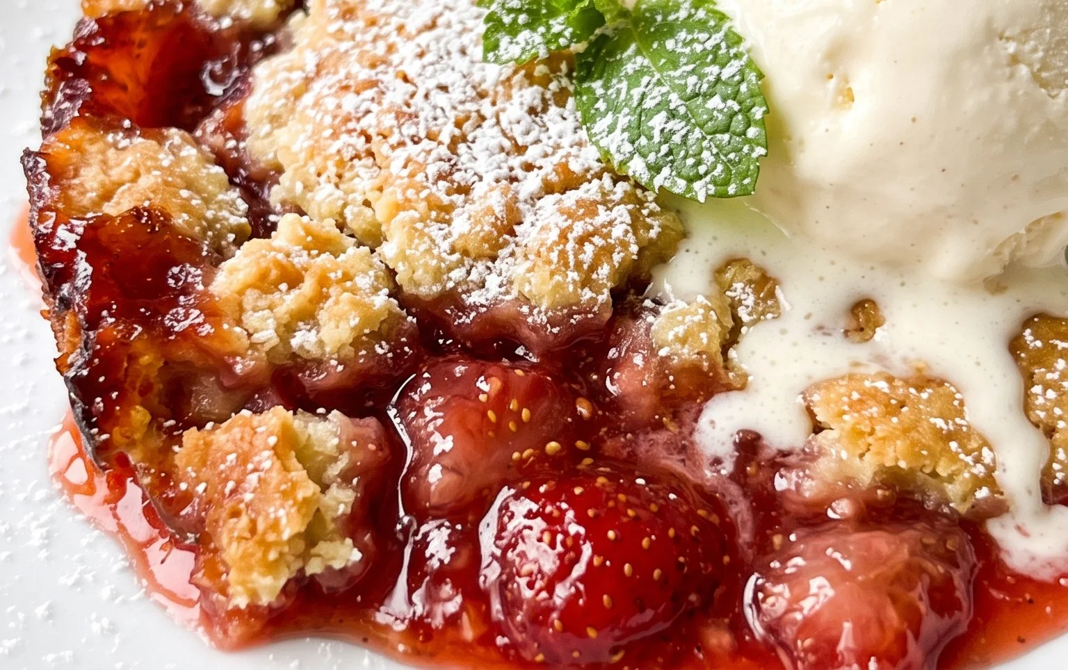 Strawberry Cobbler