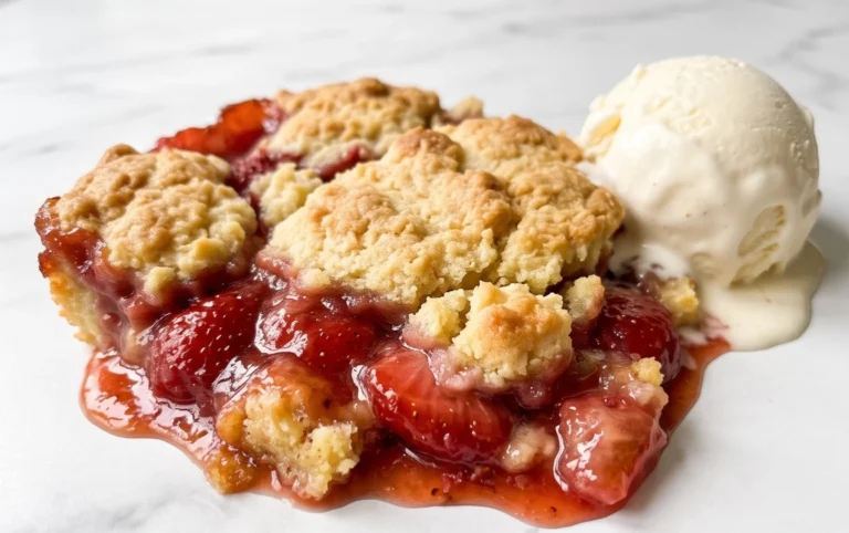 Strawberry Cobbler