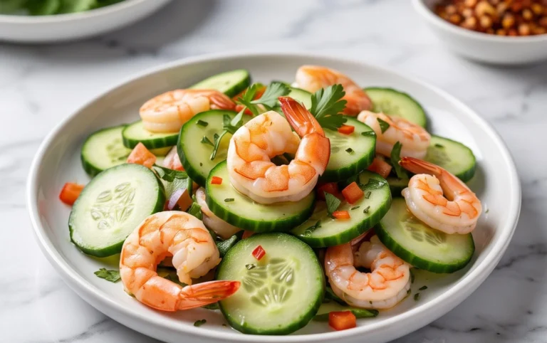 Cucumber Shrimp Salad