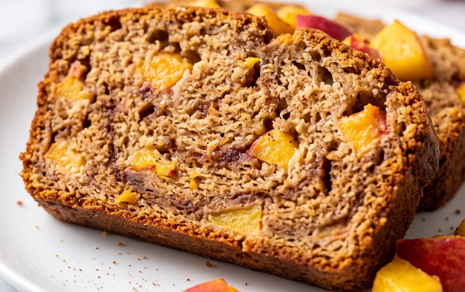 Spiced Peach Bread