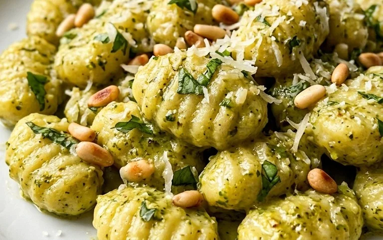 Creamy Pesto Gnocchi