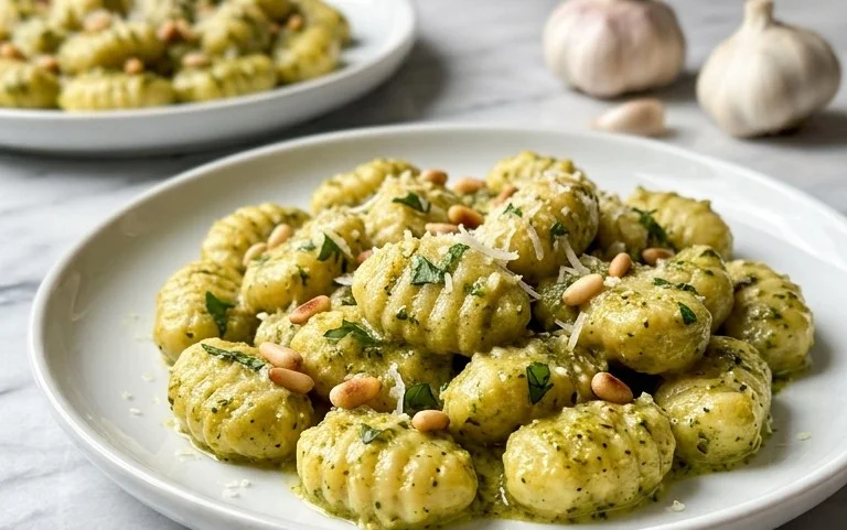 Creamy Pesto Gnocchi