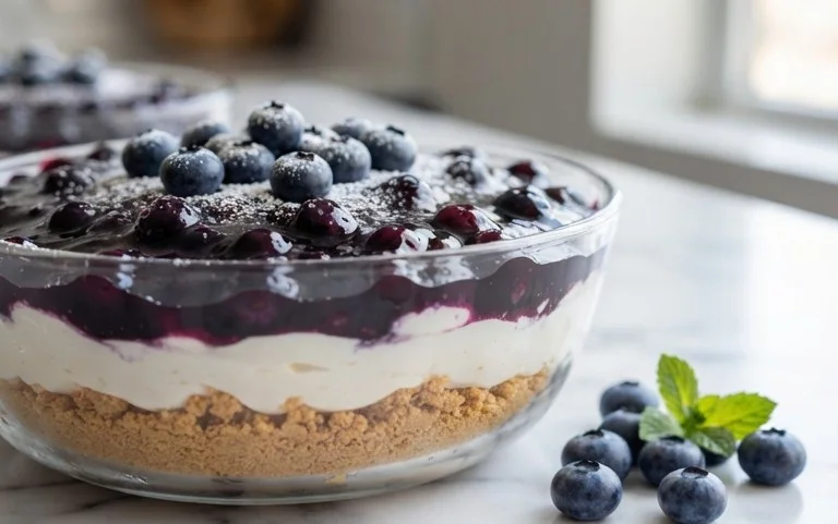 No-Bake Blueberry Yum Yum