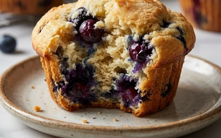 Homemade Blueberry Muffins