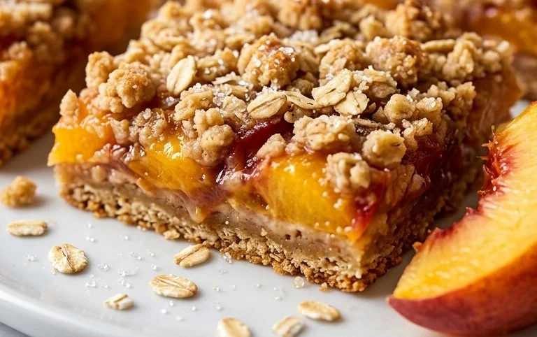 Fresh Peach Crum extractb Bars