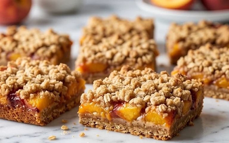 Fresh Peach Crum extractb Bars