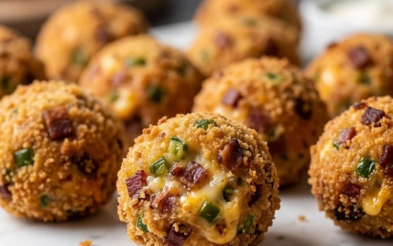 Beef Bacon Jalapeño Popper Cheese Balls