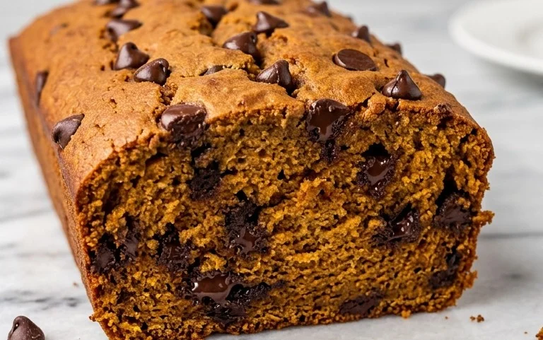 Pumpkin Chocolate Chip Bread