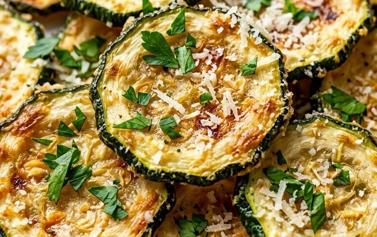Crispy Baked Zucchini Chips